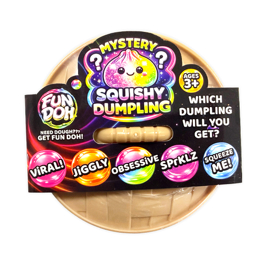 Fun Doh Mystery Dumpling Squishy Toy | 12-Piece Display: Wholesale Price