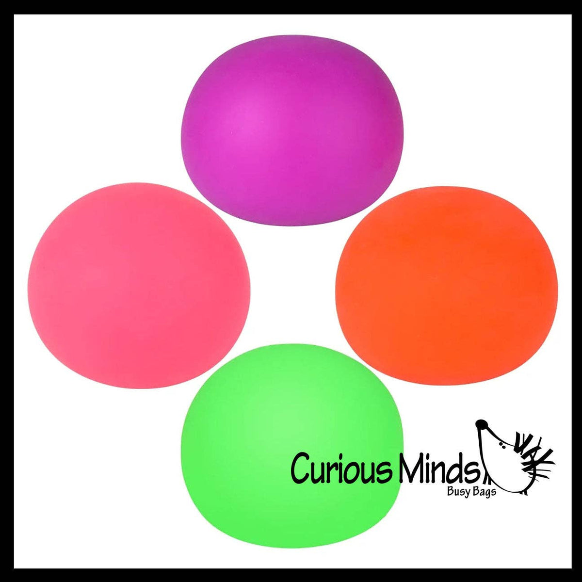 Marshmallow 2.5" Stress Balls - Ultra Soft Kneadable Fidget Squish Balls - Amazingly Soft