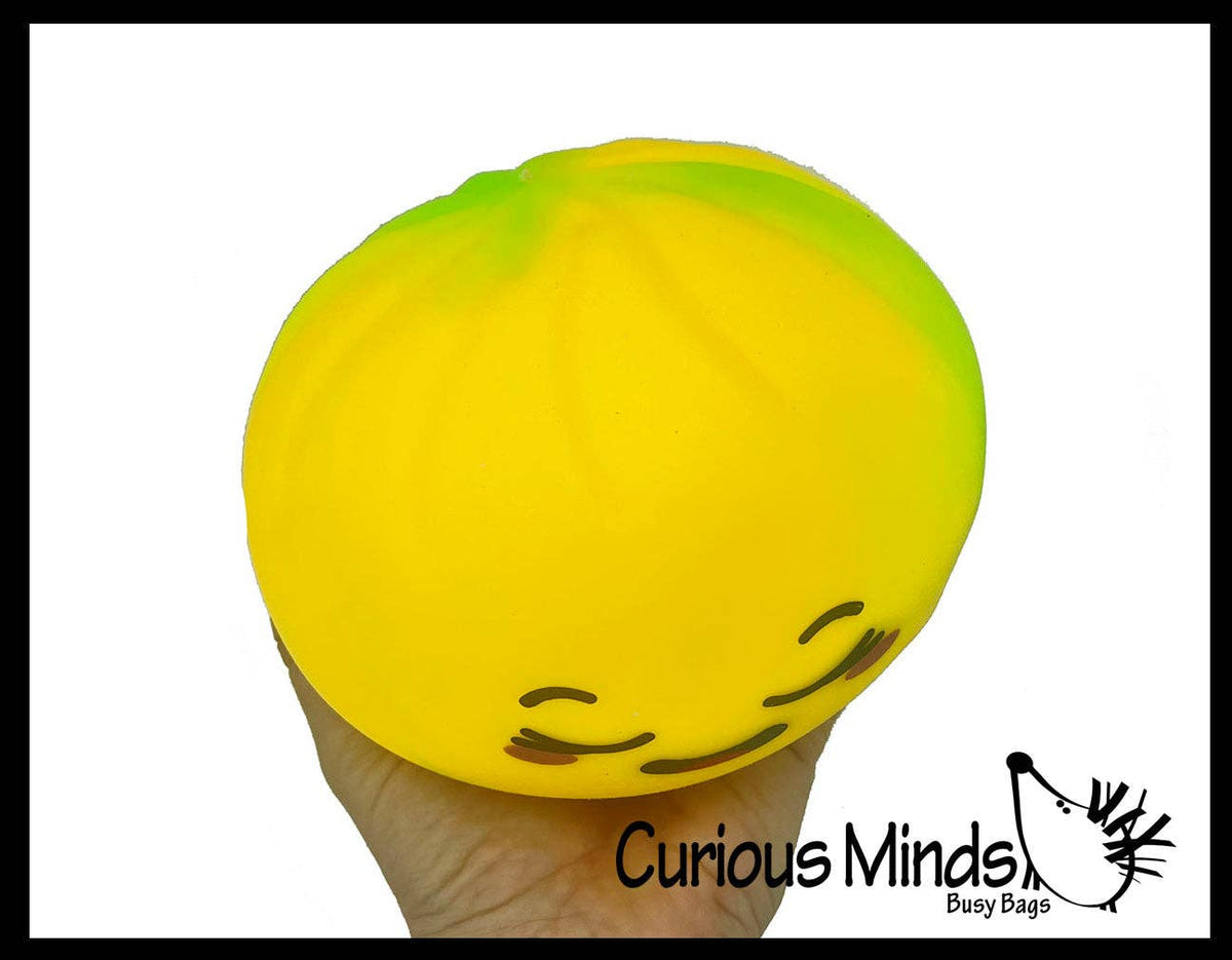 NEW - Large 6" Mystery Tie Dye Marble Doh Dumpling Dim Sum - Ultra Squishy Relaxing Sensory Fidget Stress Toy