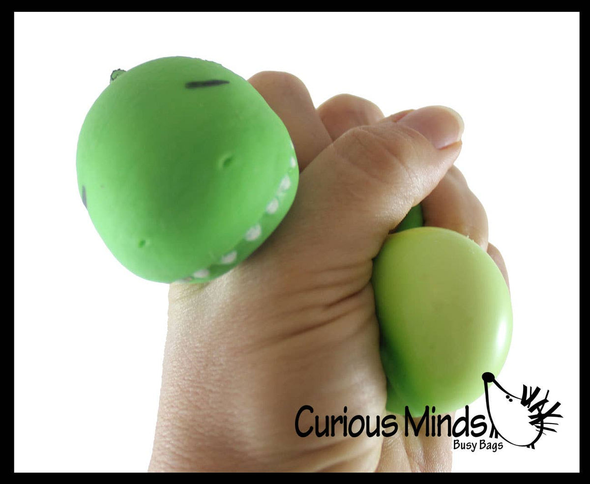 1 Dinosaur Soft Cream Doh Filled Stress Ball