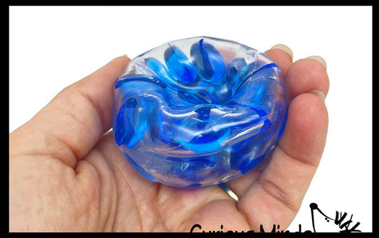 1 Crunchy Click Clack Noisy Bead Ball