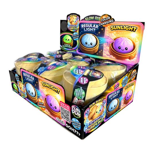 Fun Doh Color-Changing Dumpling Squishy Toy - 12/Display: Wholesale Price