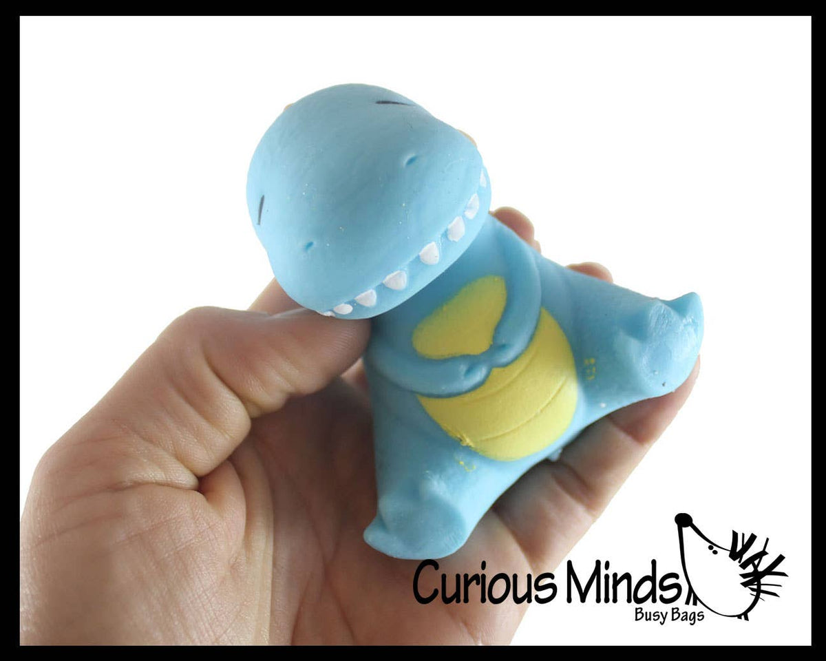 1 Dinosaur Soft Cream Doh Filled Stress Ball
