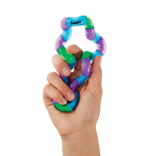 1 Tangle Therapy Fidget Toy - Bendable Connected Curved Fun : New but NO PACKAGING