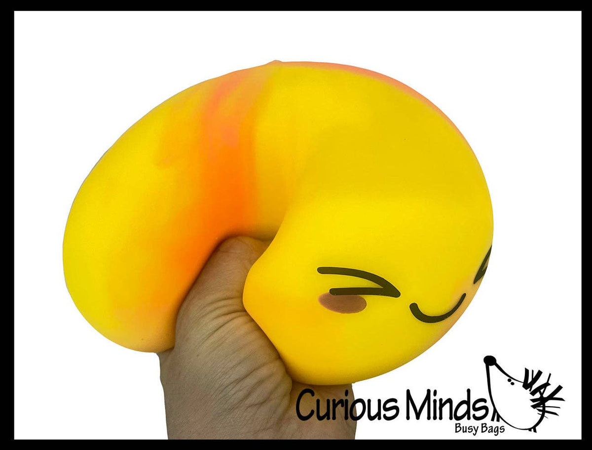 NEW - Large 6" Mystery Tie Dye Marble Doh Dumpling Dim Sum - Ultra Squishy Relaxing Sensory Fidget Stress Toy
