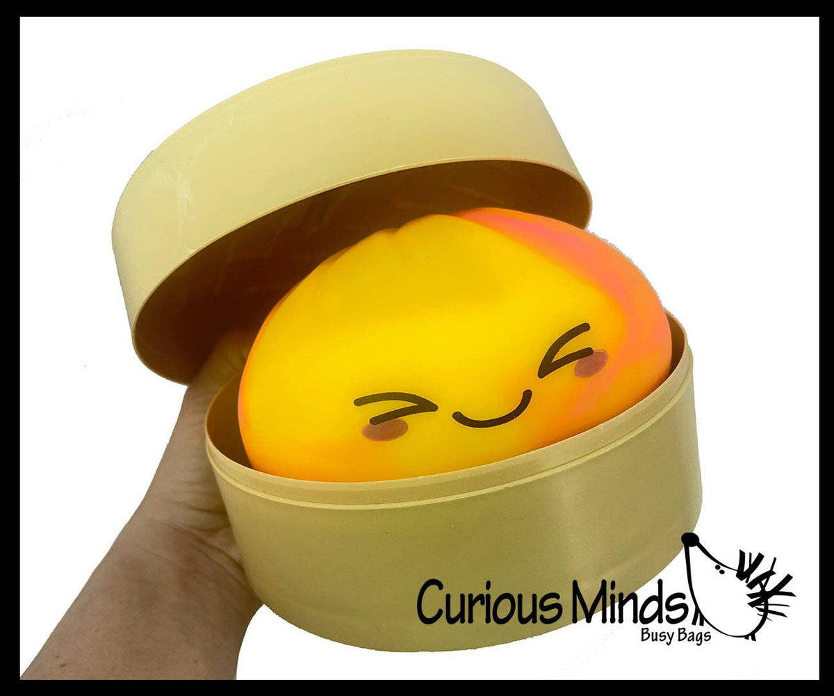 NEW - Large 6" Mystery Tie Dye Marble Doh Dumpling Dim Sum - Ultra Squishy Relaxing Sensory Fidget Stress Toy