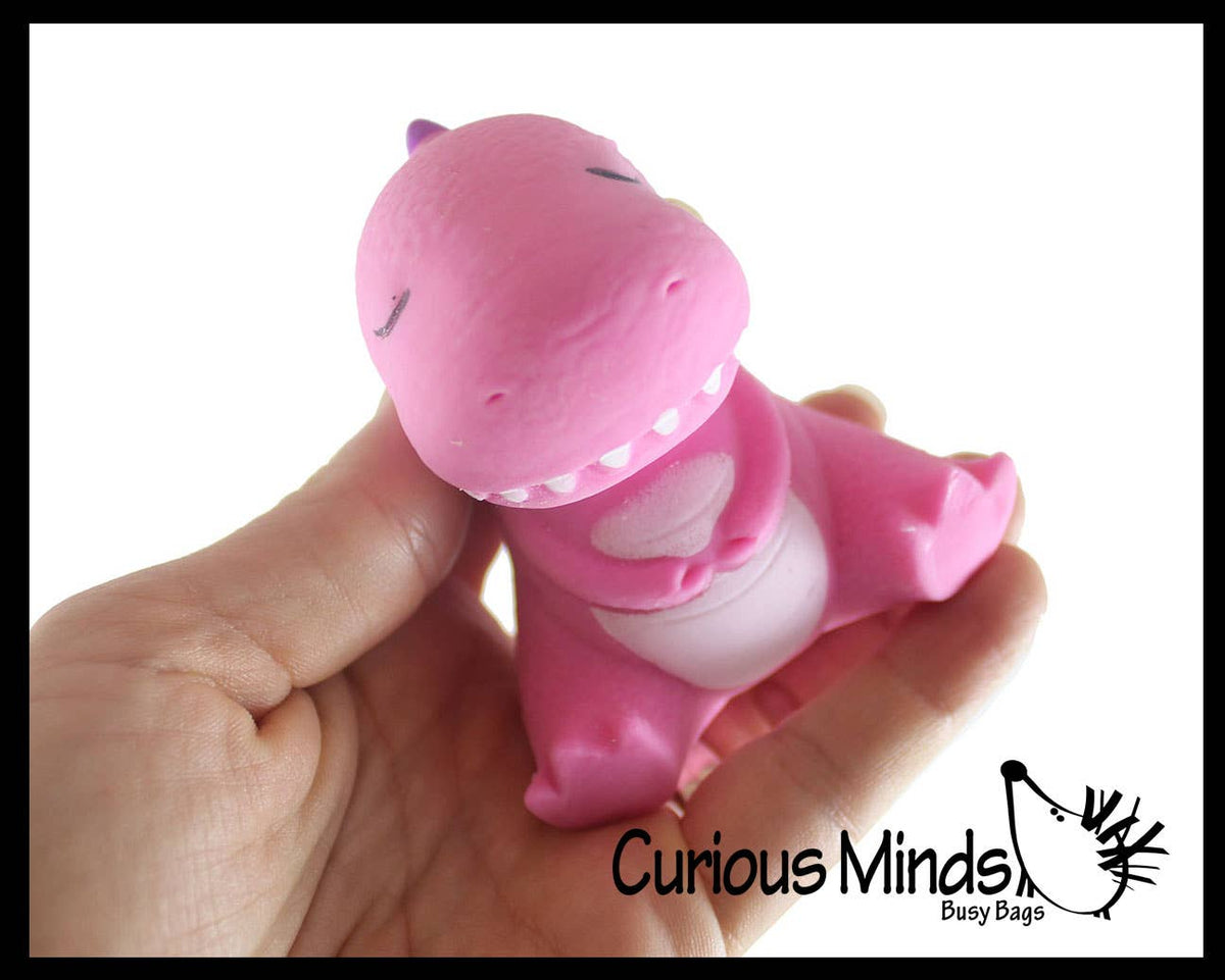 1 Dinosaur Soft Cream Doh Filled Stress Ball