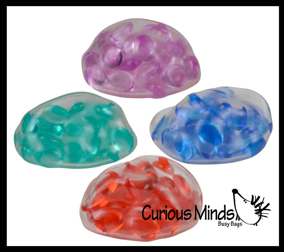 1 Crunchy Click Clack Noisy Bead Ball