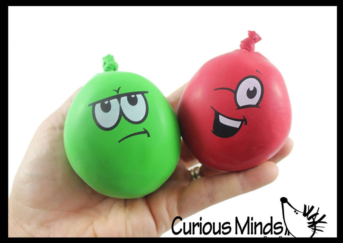 1 Balloon Ball Filled with Flour - Emotions Cute Fidget Stre