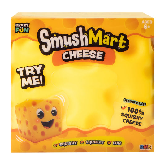 SmushMart Jumbo Squishy Cheese