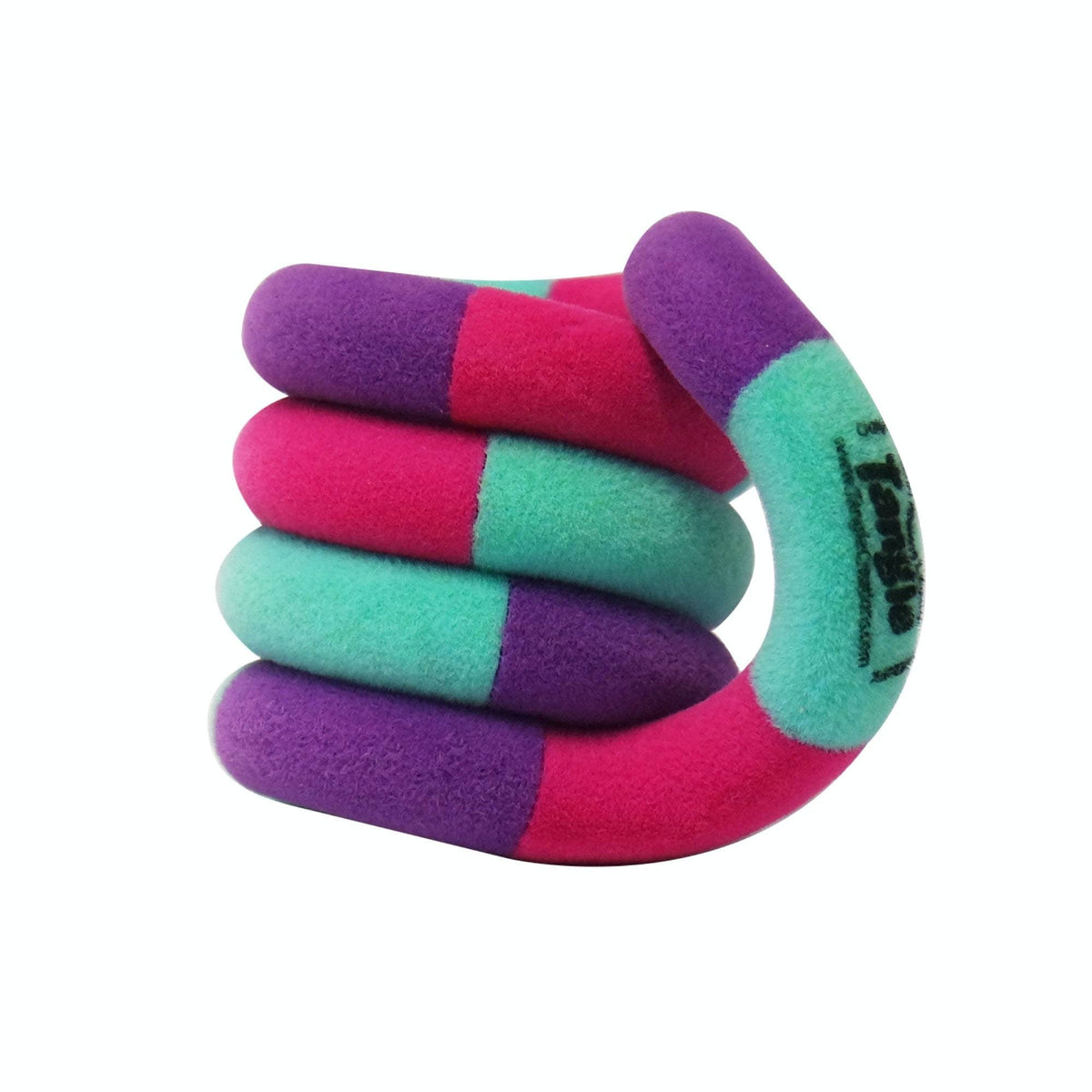 1 Tangle Jr FUZZY Soft Fidget Toy - Bendable Connected Curve