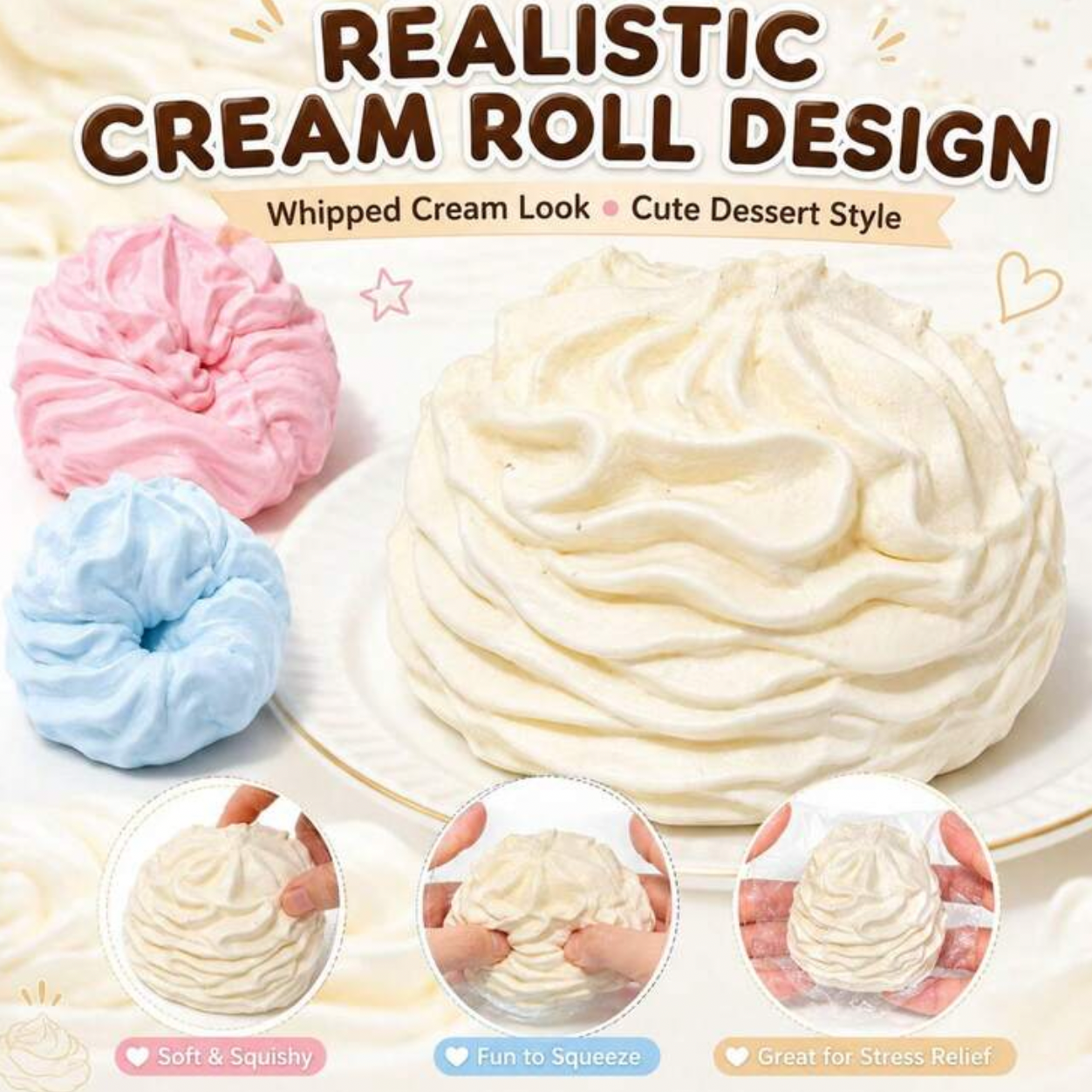Cream Roll Squishy