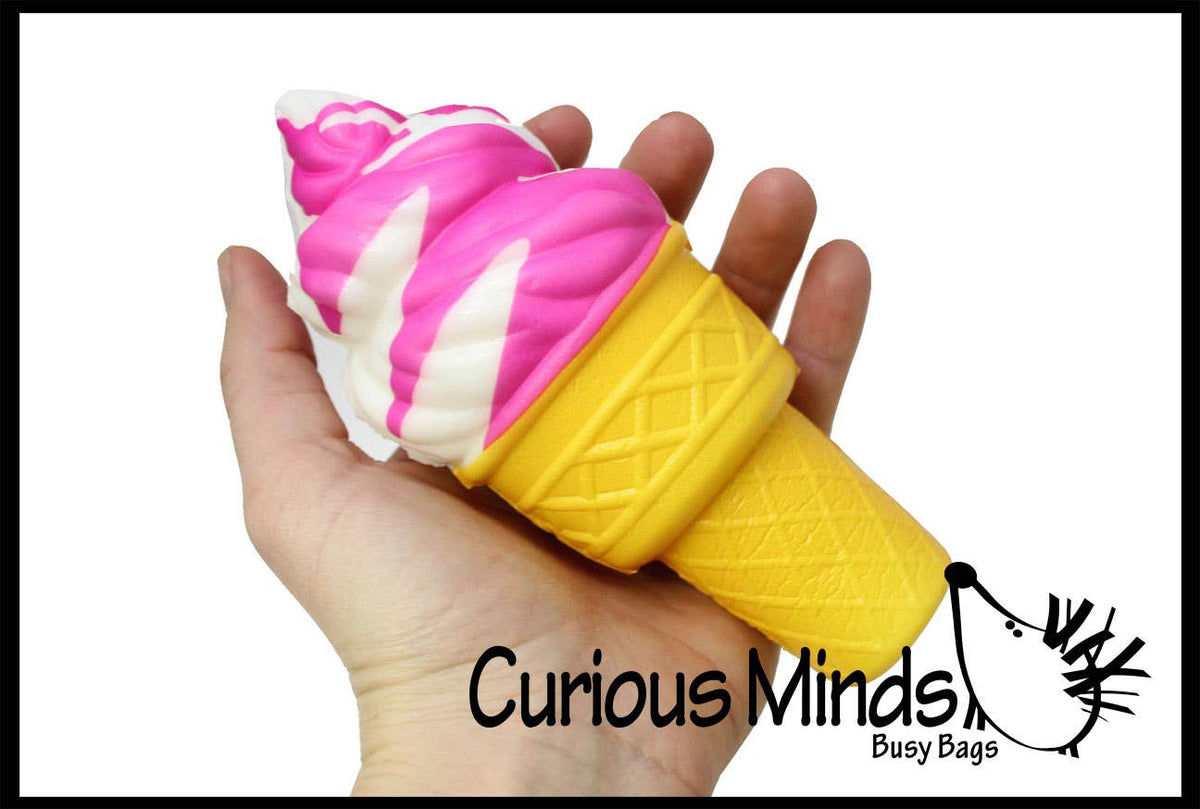 Large Squishy Slow Rise Ice Cream Cone