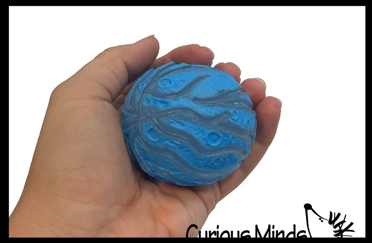Light Up Meteor Ball - Gel Squishy Ball