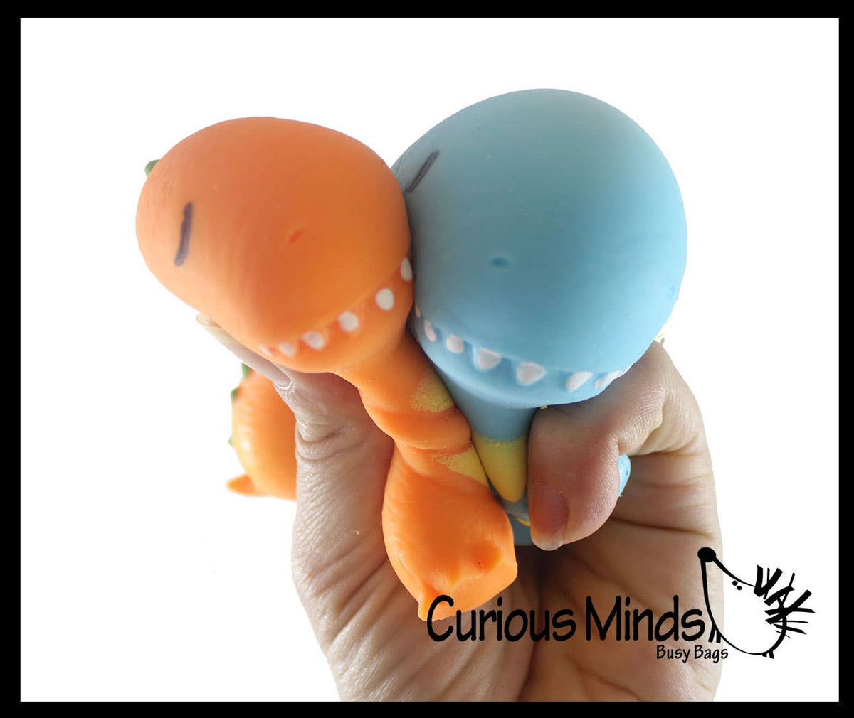 1 Dinosaur Soft Cream Doh Filled Stress Ball