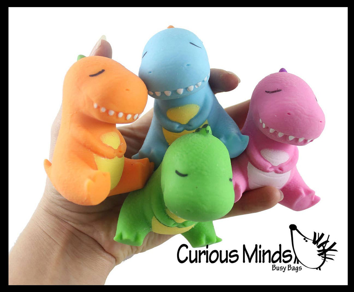 1 Dinosaur Soft Cream Doh Filled Stress Ball