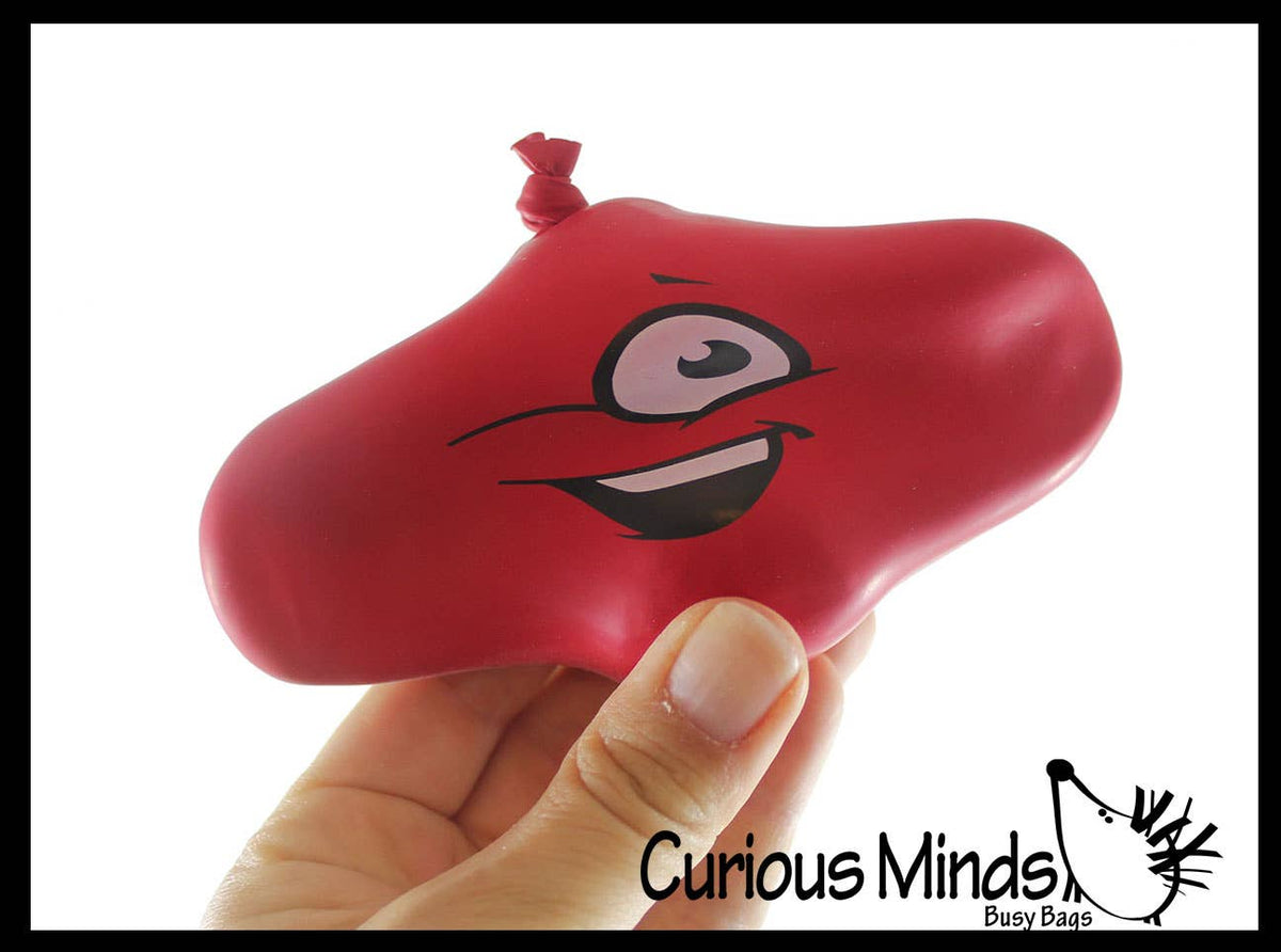 1 Balloon Ball Filled with Flour - Emotions Cute Fidget Stre