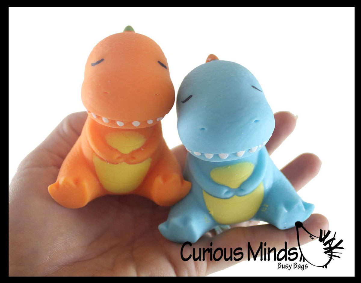 1 Dinosaur Soft Cream Doh Filled Stress Ball