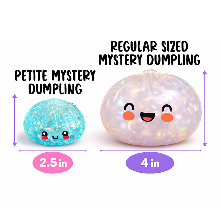Fun Doh Petite (Mini) 2.5" Mystery Dumpling Squishy
