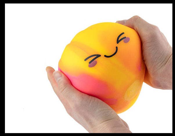 NEW - Large 6" Mystery Tie Dye Marble Doh Dumpling Dim Sum - Ultra Squishy Relaxing Sensory Fidget Stress Toy
