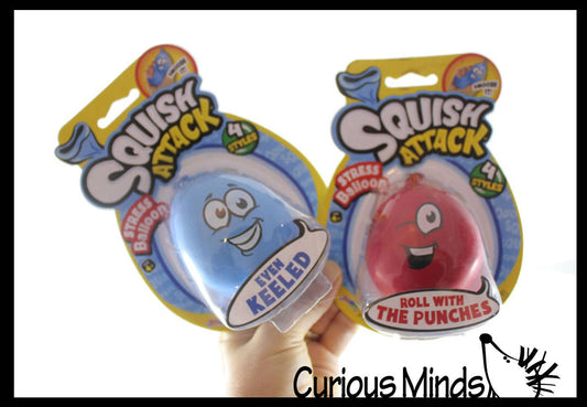 1 Balloon Ball Filled with Flour - Emotions Cute Fidget Stre