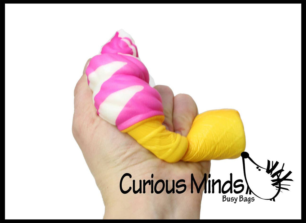 Large Squishy Slow Rise Ice Cream Cone